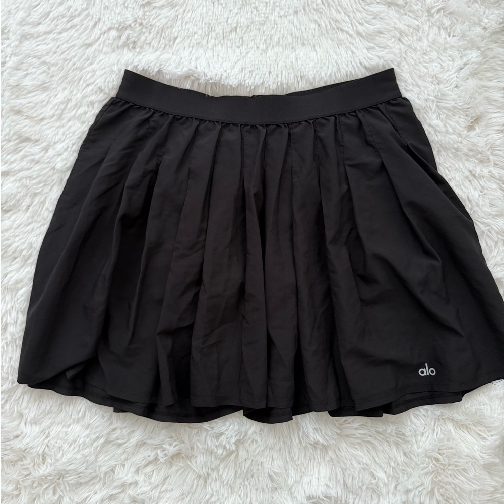 ALO Black Tennis Skirt - Picture 4 of 4